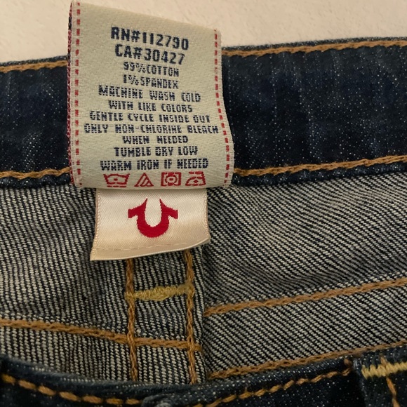true religion low rise jeans - Picture 7 of 7